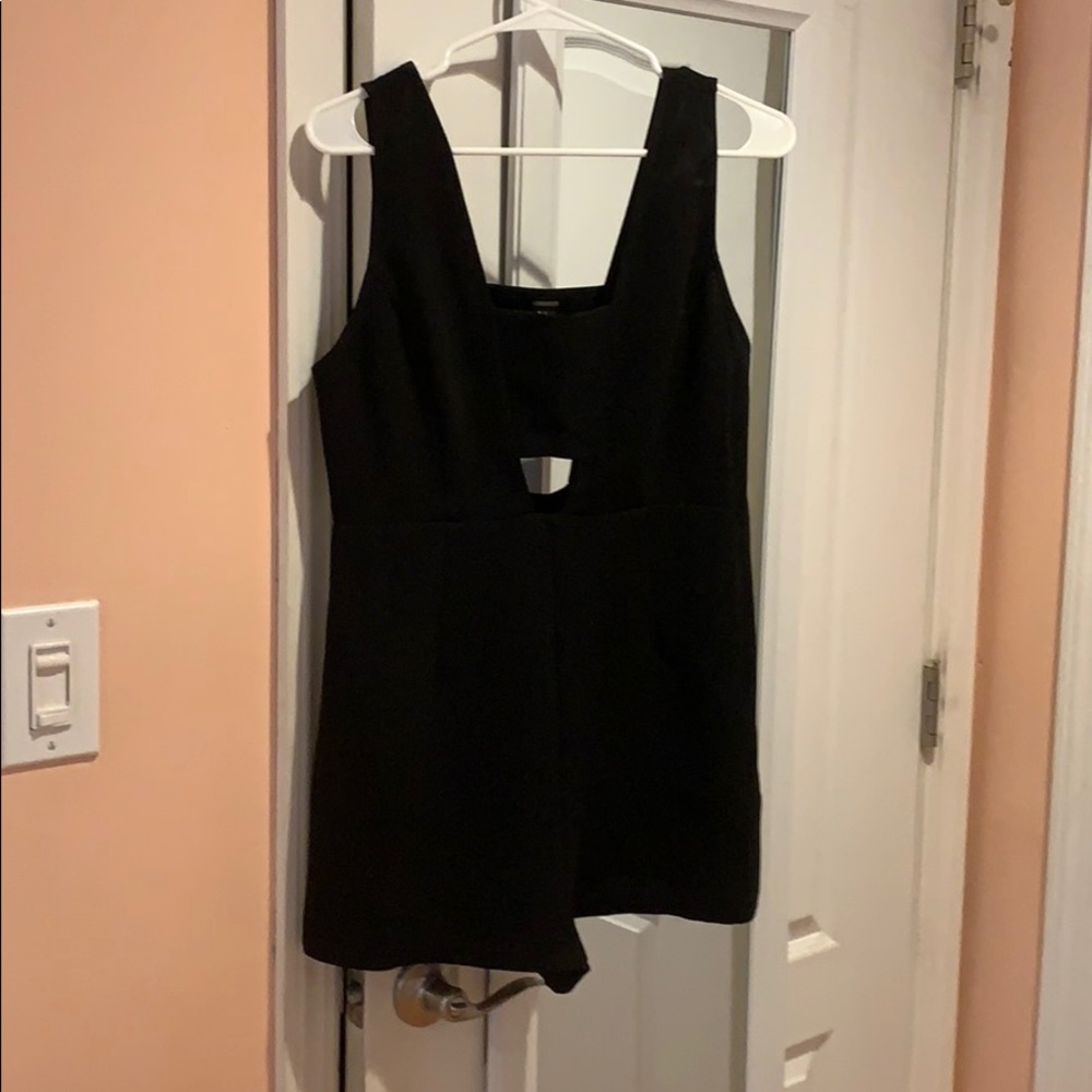 Black Cutout Romper from Forever 21